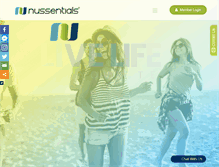 Tablet Screenshot of nussentials.com
